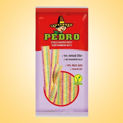 PEDRO Duha pásky 80 g/20 ks