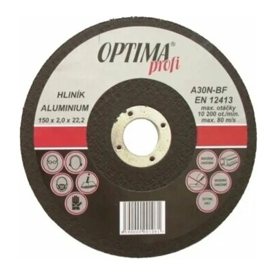 Optima Rezný kotúč 125 x 1,6 mm IA12516