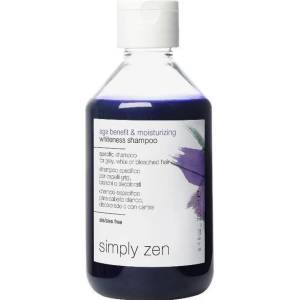 simply zen Age Benefit & Moisturizing Whiteness шампоан за изрусена коса или коса с кичури за жени 250 мл