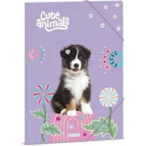 Ars Una „Сладки животни: папка с гумени ленти „Aussie - формат А4
