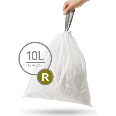 Simplehuman Sáčky 10 L typ R zatahovací 20ks 15µm 20ks