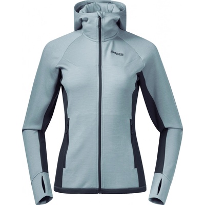 Bergans Cecilie Wool Hood Jkt modrá