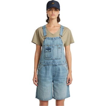 G-STAR Bowey Loose sleeveless overall - Blue (Sun Faded Cloudburst)