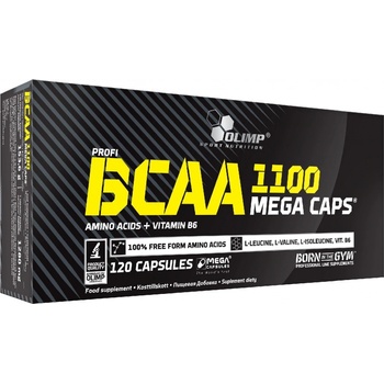 Olimp Sport Nutrition BCAA Mega Caps 1100 120 kapslí