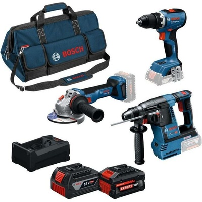BOSCH GSR 18V-65 + GWS 18V-11 + GBH 18V-26 0615A500AJ