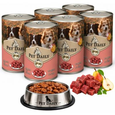 Pet Daily Dog Multipack Hovädzie a hruška 6 x 1240g