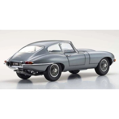 Kyosho Jaguar E Type 3.8L Coupe MK1 1961 Gun Metal 1:18