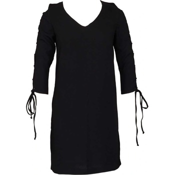 CAMAIEU Черни рокли с връзки на ръкавите CAMAIEU | Cheren | ЖЕНИ | S