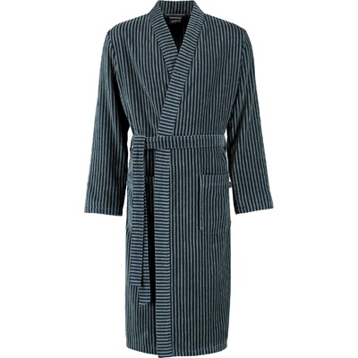 CAWÖ 4854 pánský župan kimono modro-zelená