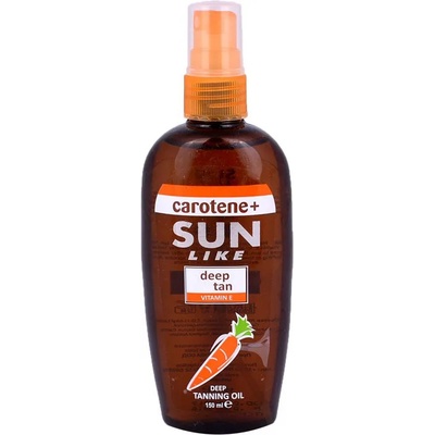 Sun like слънцезащитно олио, Бърз тен, Помпа, spf 0, 150мл