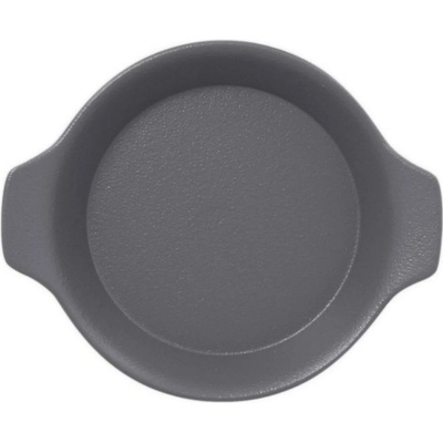 RAK Porcelain Tanier okrúhly s rúčkou 45 cl, sivá NFOPRD16GY-12