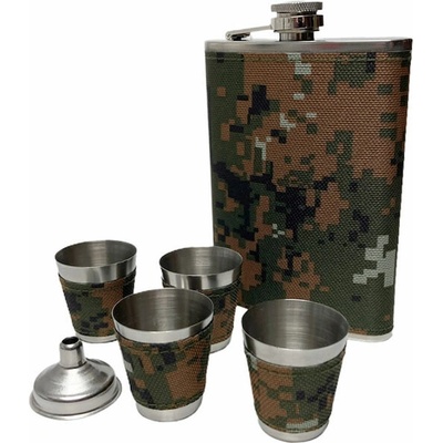 GT GUOTAI Darčeková butilková sada Camouflage v army štýle