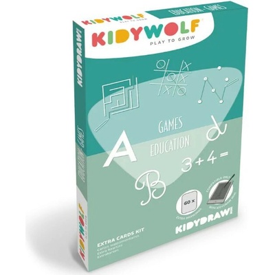 Kidywolf Doplnkové karty Kidydraw mini Hry a vzdelávanie