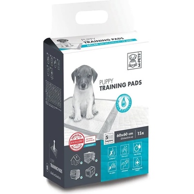 Mpets Puppy Training Pads - Подложки с гел 90 х 60 см. , 15 бр