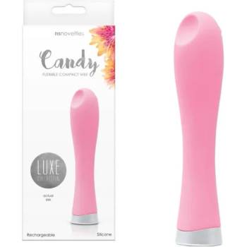 Image 1 of Луксозен мини вибратор и клитор стимулатор, 12см. - Luxe Candy Pink (NSTOYS0751)