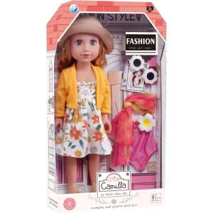RAYA TOYS Кукла 18 инча с дрехи и аксесоари a670e (a670e)