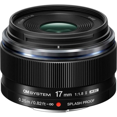 OM SYSTEM EW-M1718 II black (17mm, ekv. 34mm, 1,8)