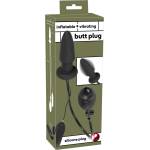 You2Toys Inflatable Vibrating Butt Silicone Plug