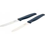 Tasty Комплект назъбени ножове Tasty Ocean Blue 678267, 2 бр, 21 см, Неръждаема стомана, Мека дръжка, Син (678267)