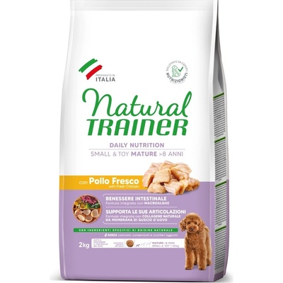 Natural Trainer Mature Small & Toy s kuracím 2 kg