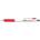 FlexOffice Химикалка, 0, 4 мм, с бутон, FLEXOFFICE "Senior", червена FO-026RED (FO-026RED)