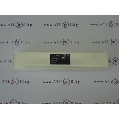 Целофанови опаковки 3х18 см. 250 броя в опаковка