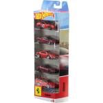 Mattel Комплект метални колички Hot Wheels - Ferrari, 5 броя, 1: 64 (JLN12)