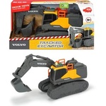 Dickie Toys Dickie: гъсеничен грайфер Volvo - 23 см, със светлина и звук