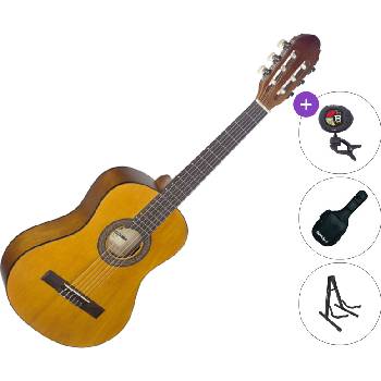 Stagg C410 M SET Natural Класическа китара с размер 1/2