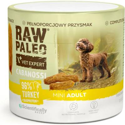 VETEXPERT Raw Paleo Cabanossi Turkey Mini 100 g