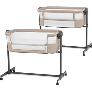 KinderKraft Бебешка кошара KinderKraft - Nestee UP 2, Beige (NEW024924) - ozone