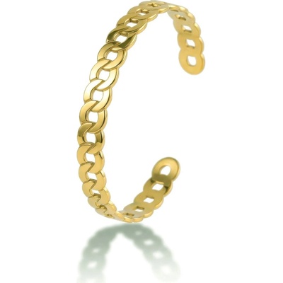 Victoria Walls Pevný pozlátený náramok Zarelle Gold VWB260664G