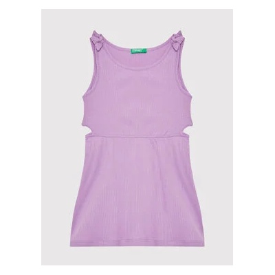 United Colors Of Benetton Лятна рокля 3HCGCV005 Виолетов Regular Fit (3HCGCV005)