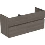 Ideal Standard Finesse - Шкафче за умивалник, 120x44x55 см, 4 чекмеджета, Dark Elm E3390UR (E3390UR)