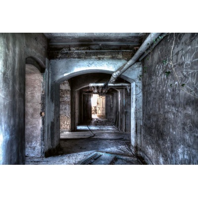 DIMEX ART Флизелинов фототапет коридор в мазето 375 x 250 см