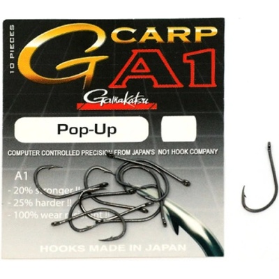 Gamakatsu Куки за Carp Fishing GAMAKATSU G-CARP A1 POP-UP No6 - 10 бр в опаковка (560025)