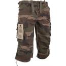 Šortky Mil-tec Air Combat prewashed woodland US