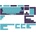 Dark Project Night Sky ANSI & ISO Комплект капачки за механични клавиатури (KS-1010)