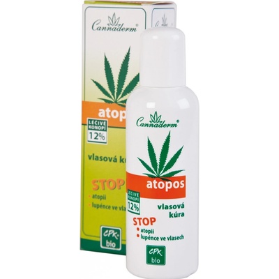 Cannaderm Atopos Ošetrujúca vlasová kúra 100 ml