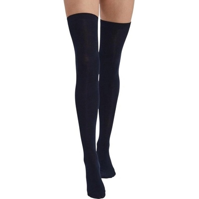 Дамски 7/8 чорапи в тъмносиньо