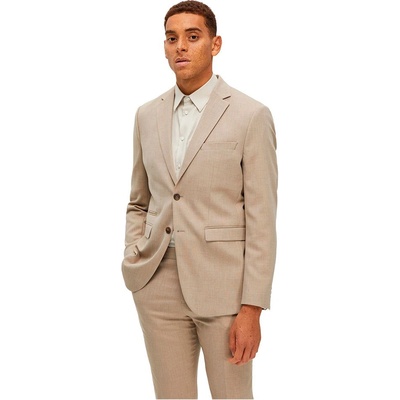 SELECTED Сако Selected Neil Slim Fit Blazer - Beige