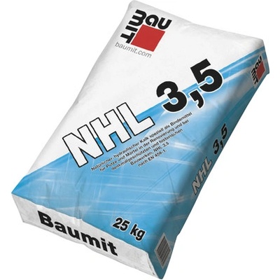Baumit NHL 3,5 - přírodní hydraulické vápno - 25 kg balení 25 kg 1 ks – Hledejceny.cz
