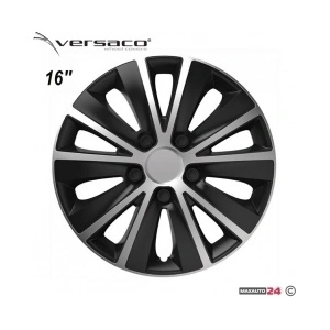 Versaco Тасове за джанти 16'' Versaco Rapid Silver / Black