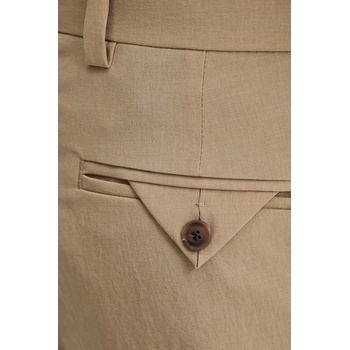 HUGO BOSS Панталон hugo мъжки в бежово със стандартна кройка 50538139 (50538139)