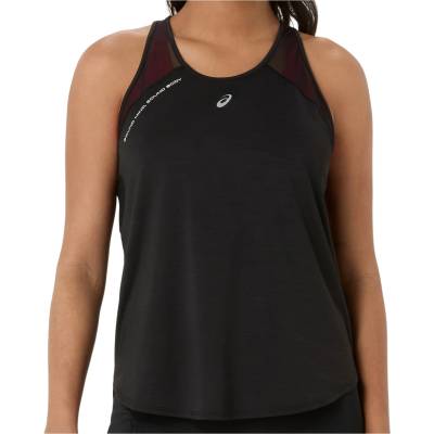 Asics Дамски потник с широка презрамка Asics Women's Road Tank Tank top - Performance Black - размер XS (916-5456-0411)