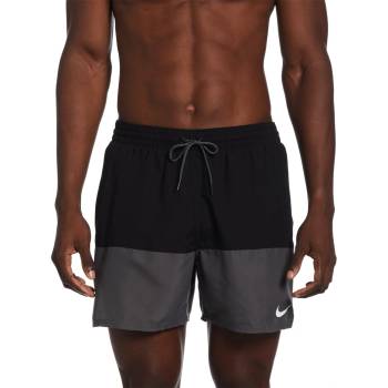 Nike Мъжки бански гащета Nike Split Swim Shorts Mens - Black/Grey