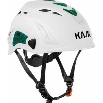 Kask Superplasma AQ Hi Viz bílozelená