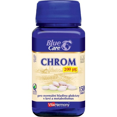 VitaHarmony Chróm pikolinát 200 mcg 150 tabliet