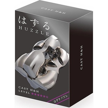 Hanayama Метален логически пъзел Hanayama - Cast Puzzle H&H Huzzle (515093)