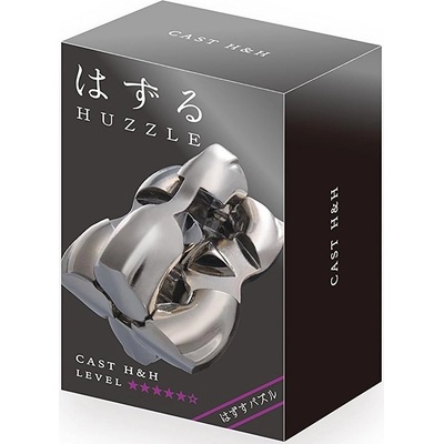 Hanayama Метален логически пъзел Hanayama - Cast Puzzle H&H Huzzle (515093)